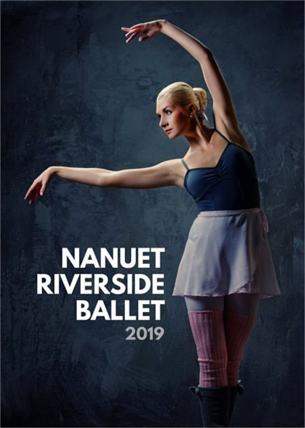 ballet dance party flyer