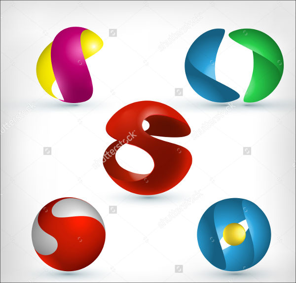 3d gradient logo