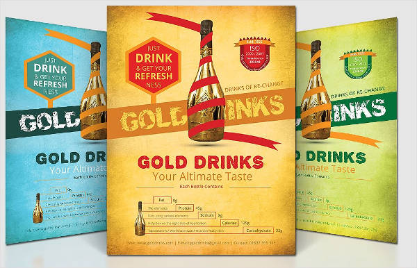 vintage drink party flyer1