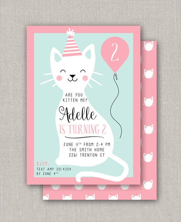 kitty party invitation banner