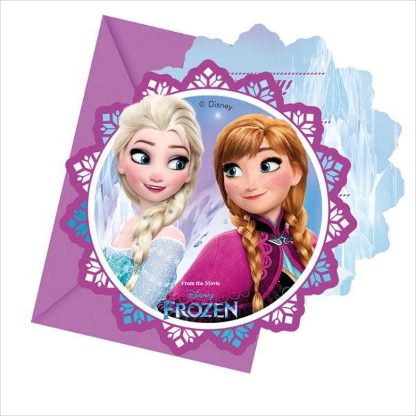 9+ Frozen Party Invitation Templates - Free Editable PSD, AI, Vector EPS Format Download | Free ...