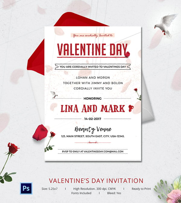 valentines day invitation 2 6001