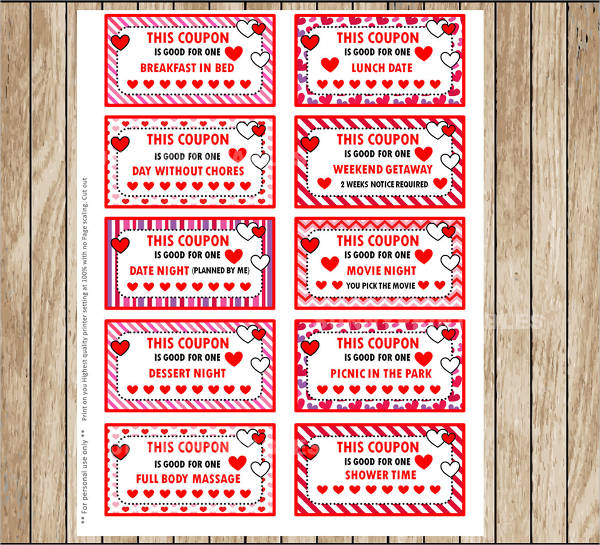 10 Valentine s Day Coupon Templates PSD Vector EPS InDesign File Format Download Free