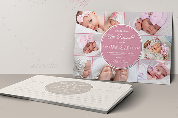 personalized baby shower photo invitation