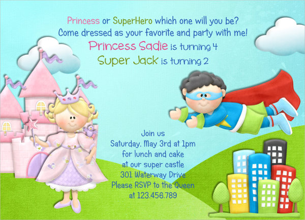 princess-superhero-party-invitation