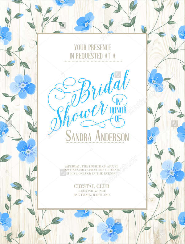 vintage bridal shower party banner