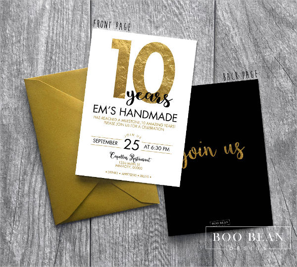 18+ Business Event Invitations - PSD, AI, EPS, Word