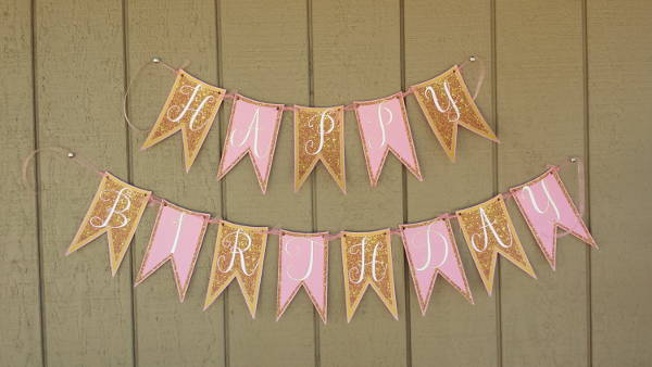 Diy Home Party Banner