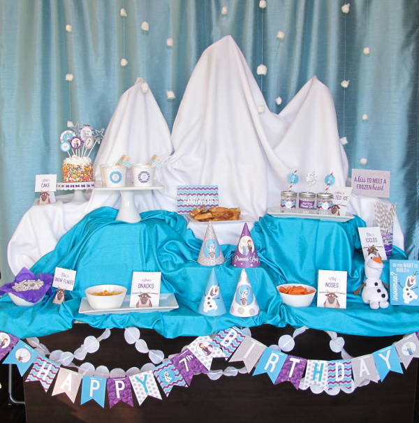 6+ Frozen Party Banners - PSD, AI