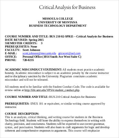 What is critical analysis What is critical analysis image