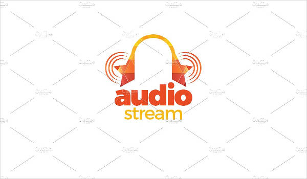 audio and dj company logo