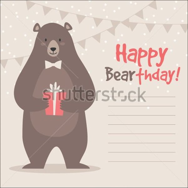 funny birthday gift card template