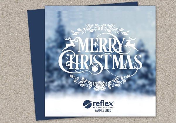 corporate holiday greeting card