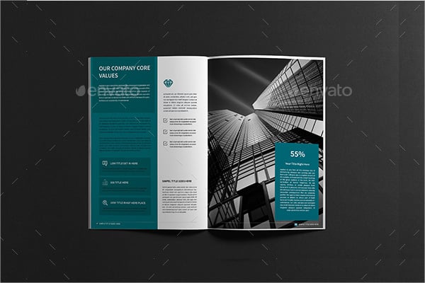 a4 corporatebusiness brochure