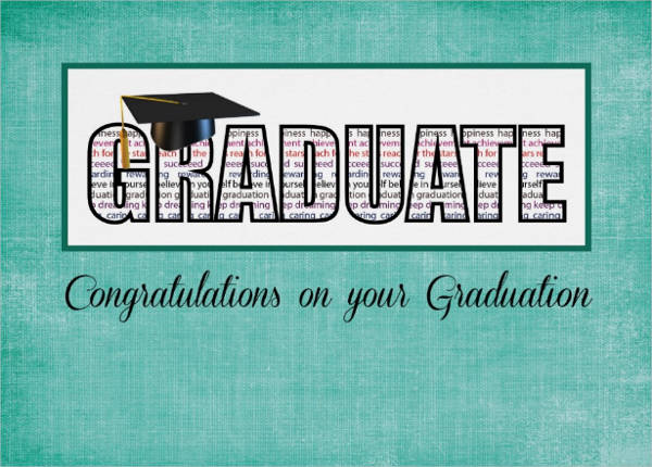 9 graduation greeting cards psd ai google docs apple pages free