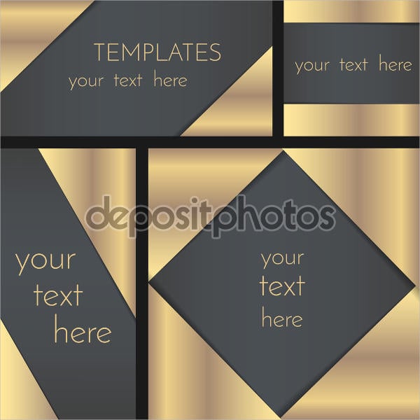 blank label gift card template