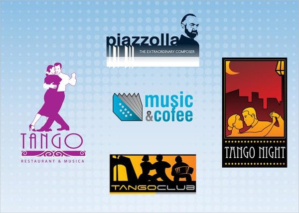 music and dance team logo