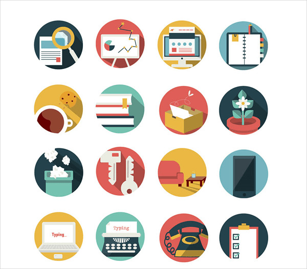 free psd business and office icons