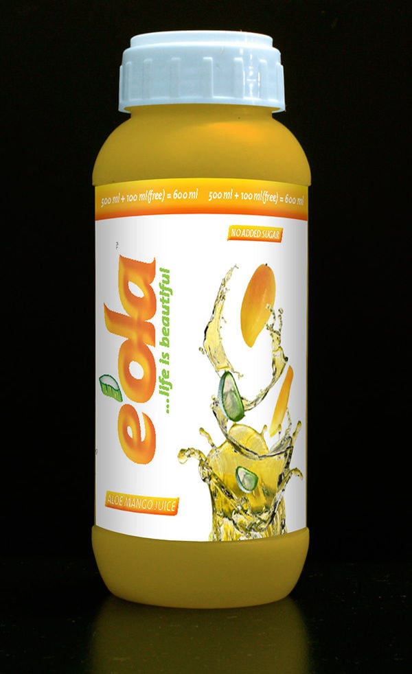 health drink product packaging