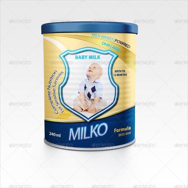 baby food product packaging