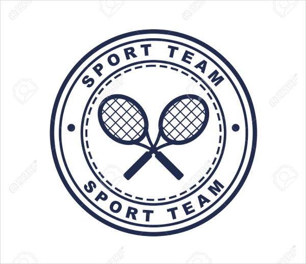vintage sports company logo design