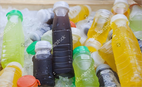 frozen juice bottle packaging