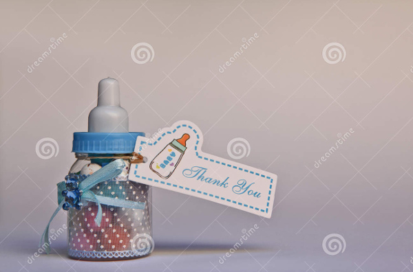 baby shower gift thank you card