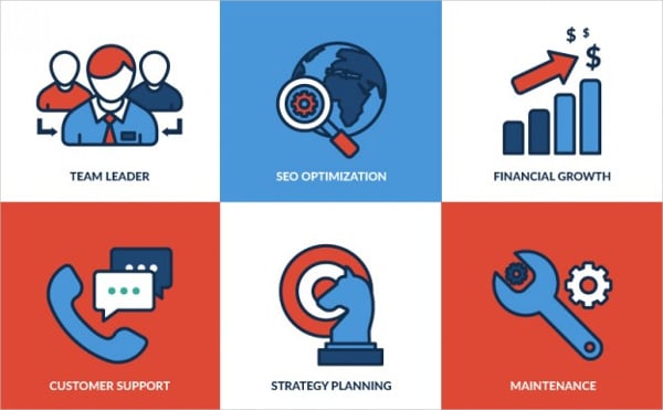 business process management icons