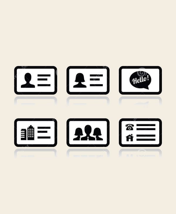 8+ Business Card Icons - Designs, Templates | Free & Premium Templates