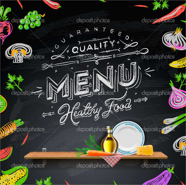 Chalkboard Restaurant Menu 20+ Free Templates