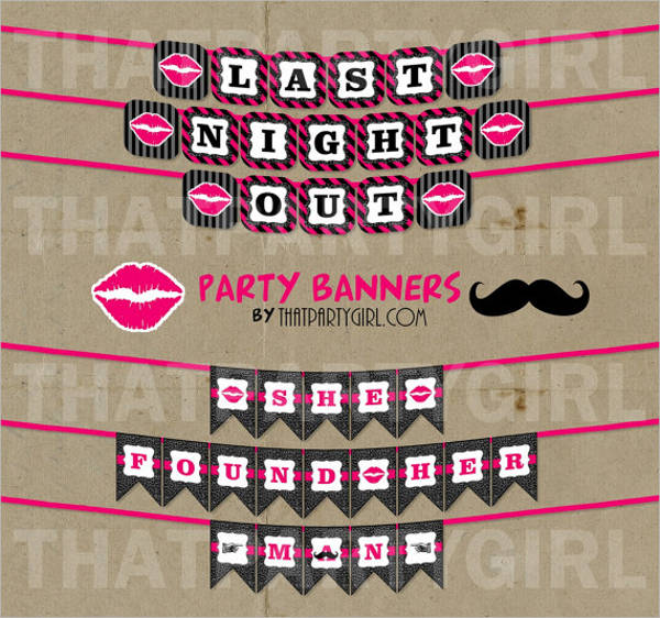 7+ Bachelorette Party Banners - Design, Templates