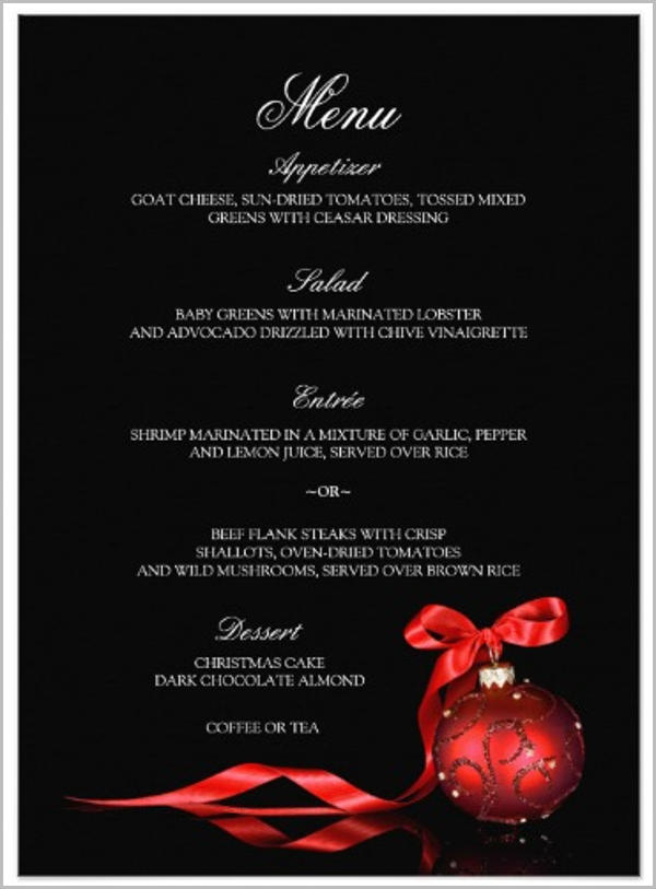 Dinner Party Menu 8 Free Templates In PSD AI