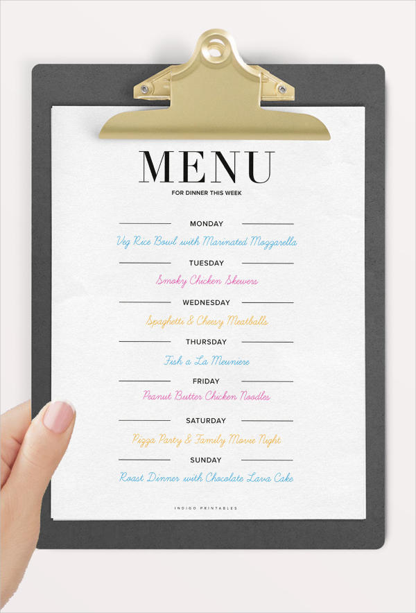 Dinner Party Menu 8 Free Templates In PSD AI
