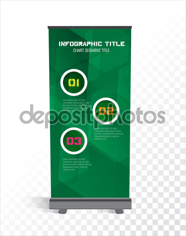 pop up event advertising banner