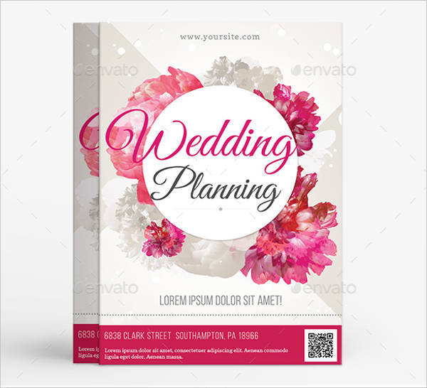 wedding event planning brochure