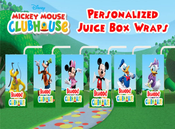 personalized juice box wrapper template