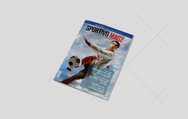 sport indesign magazine template