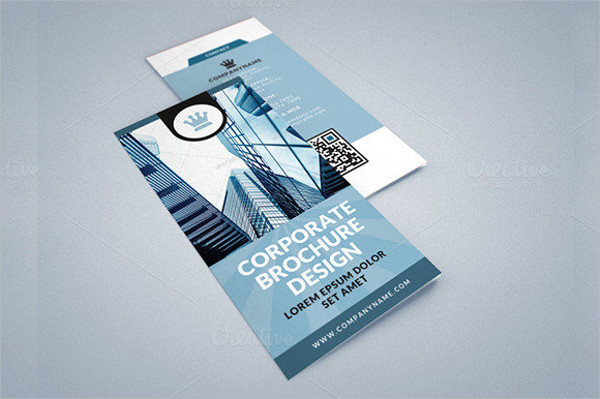Clean Corporate Brochure Mockup