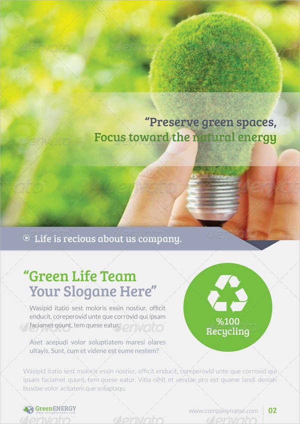green energy brochure