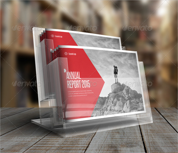 Photorealistic Corporate Brochure Mockup