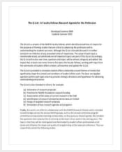 faculty-research-agenda-template
