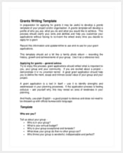 grants-writing-template