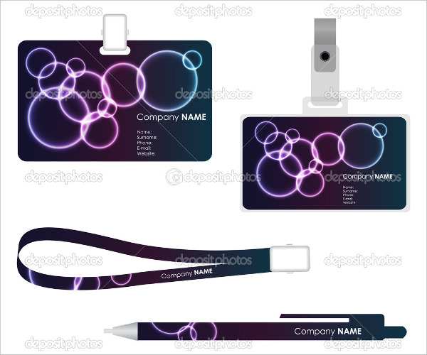 personalized id tag design