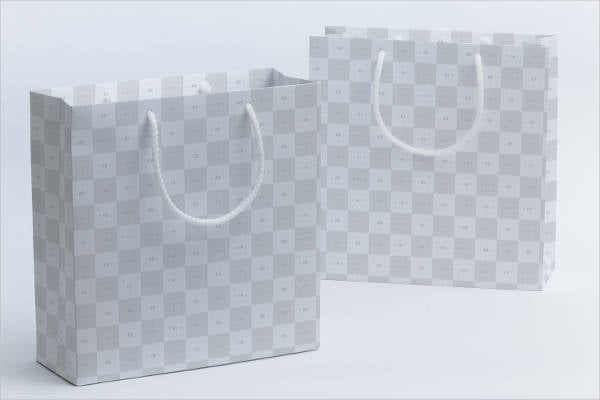 9 Gift Bag Templates PSD Vector EPS