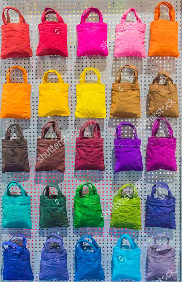 mini shopping bag template