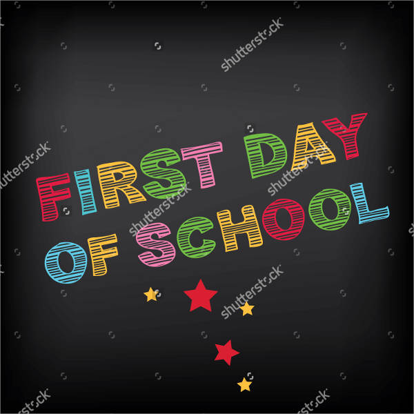 first day of school welcome banner