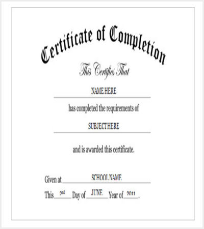 30+ Certificate Template