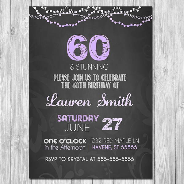 chalkboard-60th-birthday-invitation