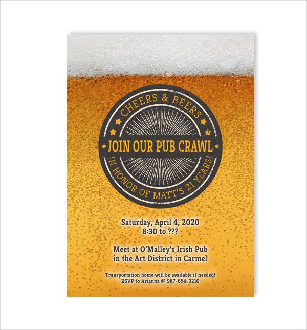 office-birthday-invitation-card