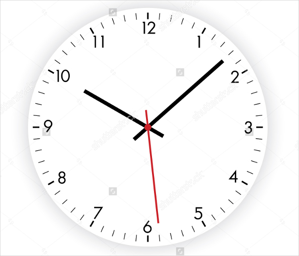 8+ Wall Clock Templates PSD, Vector EPS